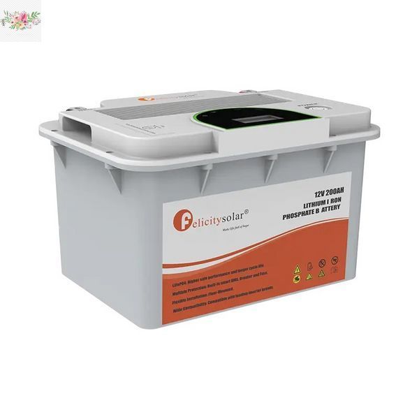 Акумулятор Felicity ESS FLA12200 LiFePO4 12.8В 200Аг 2.56 кВт&middot;год для інвертора, BMS, RS485/CAN, 6000+ циклів BS1955 фото