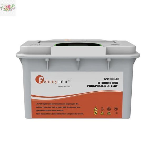 Акумулятор Felicity ESS FLA12200 LiFePO4 12.8В 200Аг 2.56 кВт&middot;год для інвертора, BMS, RS485/CAN, 6000+ циклів BS1955 фото