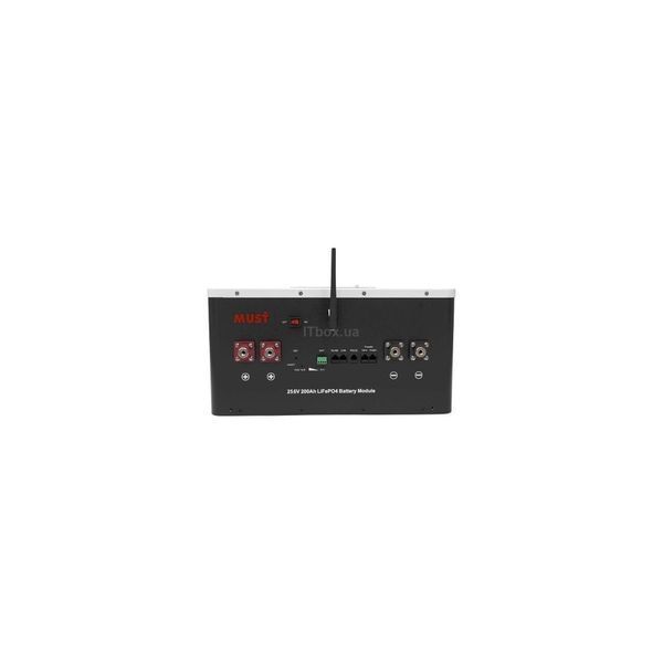 Комплект резервного живлення MUST PV18-3224VPM 3.2 кВт + LiFePO4 акумулятор MUST LP16-24200 25.6В 200Аг 5.12 кВт&middot;год BS1942 фото