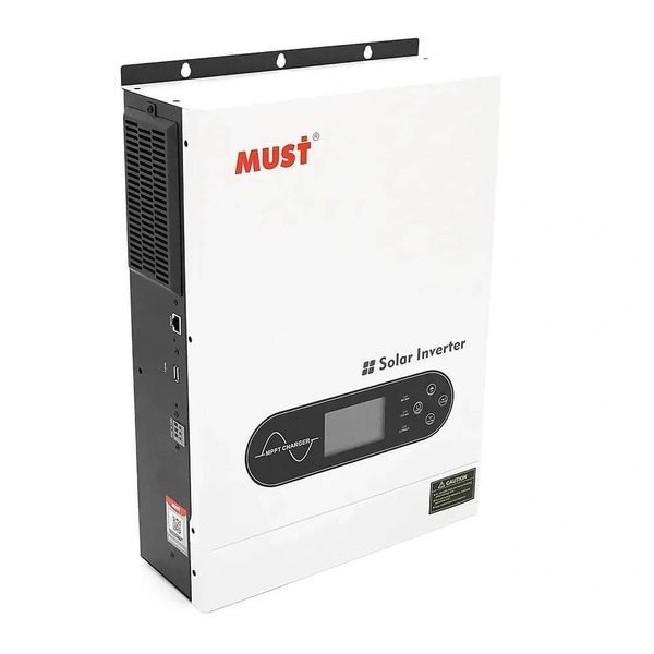 Комплект резервного живлення MUST PV18-3224VPM-II 3.2 кВт + LiFePO4 акумулятор MUST LP16-24300 25.6В 300Аг 7.5 кВт&middot;год BS2083 фото