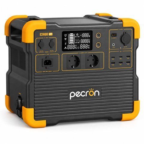 Зарядна станція Pecron E2400LFP 2400 Вт 2048 Вт&middot;год LiFePO4 UPS чиста синусоїда BS2077 фото