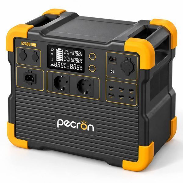 Зарядна станція Pecron E2400LFP 2400 Вт 2048 Вт&middot;год LiFePO4 UPS чиста синусоїда BS2077 фото