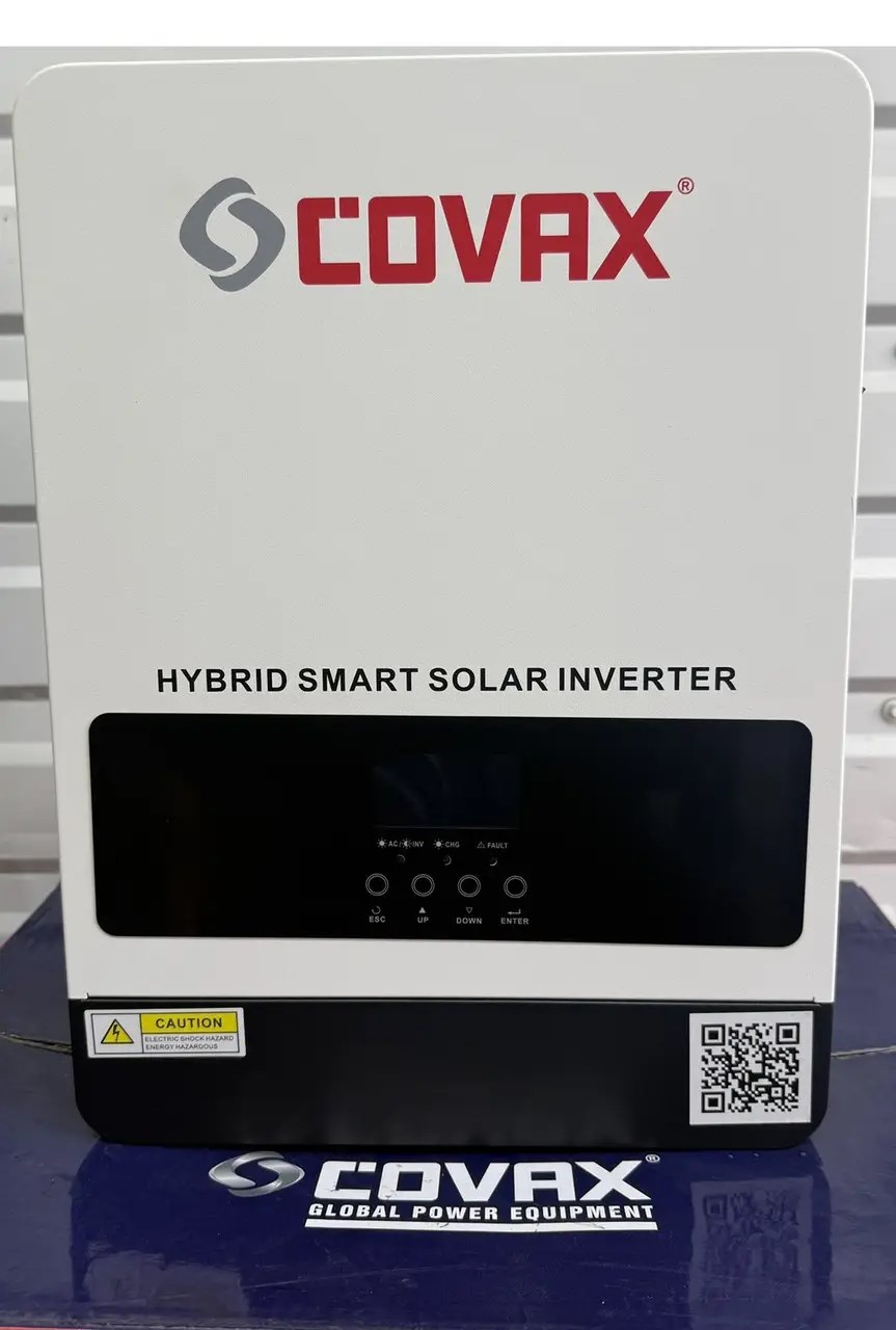 Комплект резервного живлення Covax 3,2 кВт + Смарт LiFePO4 акумулятор 24V 200Ah (5,12 кВт·год)