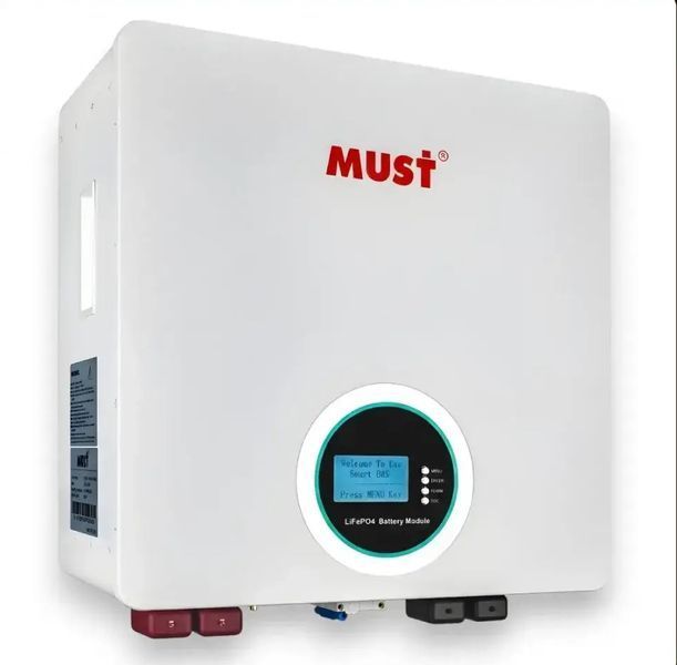 Комплект резервного живлення MUST PV18-3624 PREM 3.6 кВт + LiFePO4 акумулятор MUST LP16-24320 25.6В 320Аг 7.5 кВт&middot;год BS2049 фото